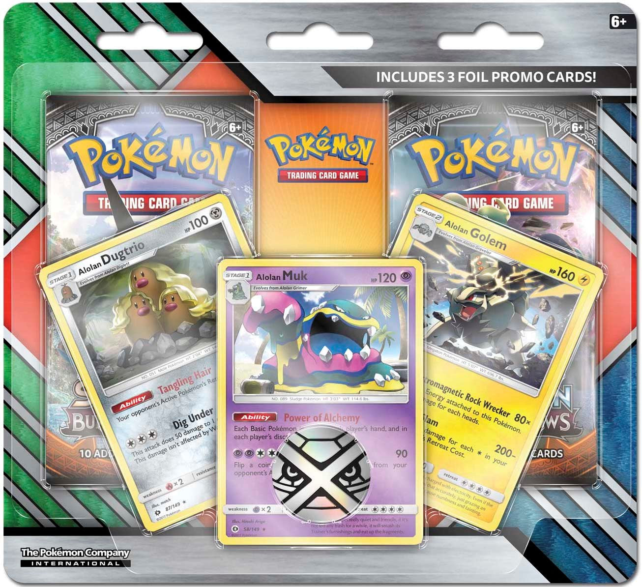 Enhanced - 2-Pack Blister (Alolan Dugtrio, Alolan Muk, & Alolan Golem)