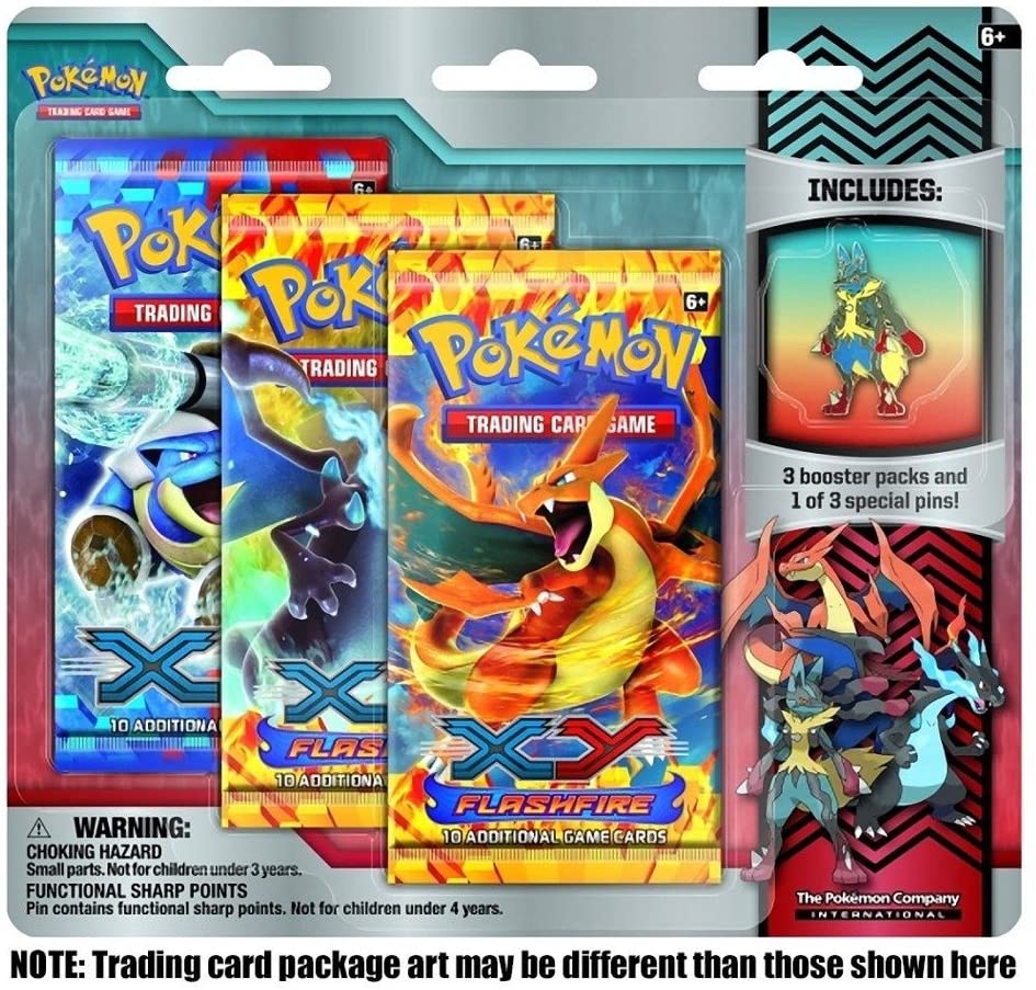 Mega Evolution Collector's Pin - 3-Pack Blister (Mega Lucario)