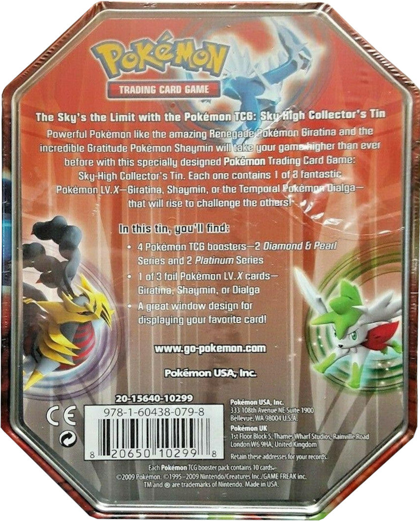 Platinum - Sky-High Collector's Tin (Shaymin LV.X)