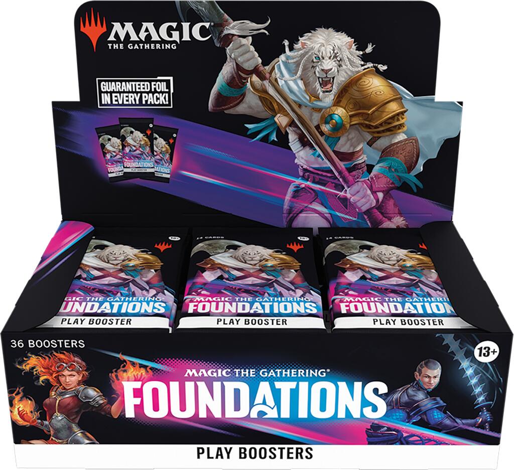 Magic the gathering Foundations - Play Booster Display