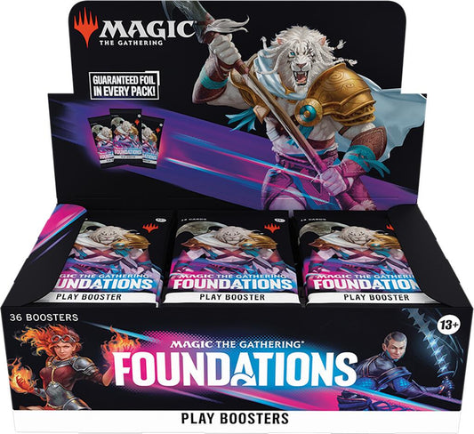 Magic the gathering Foundations - Play Booster Display