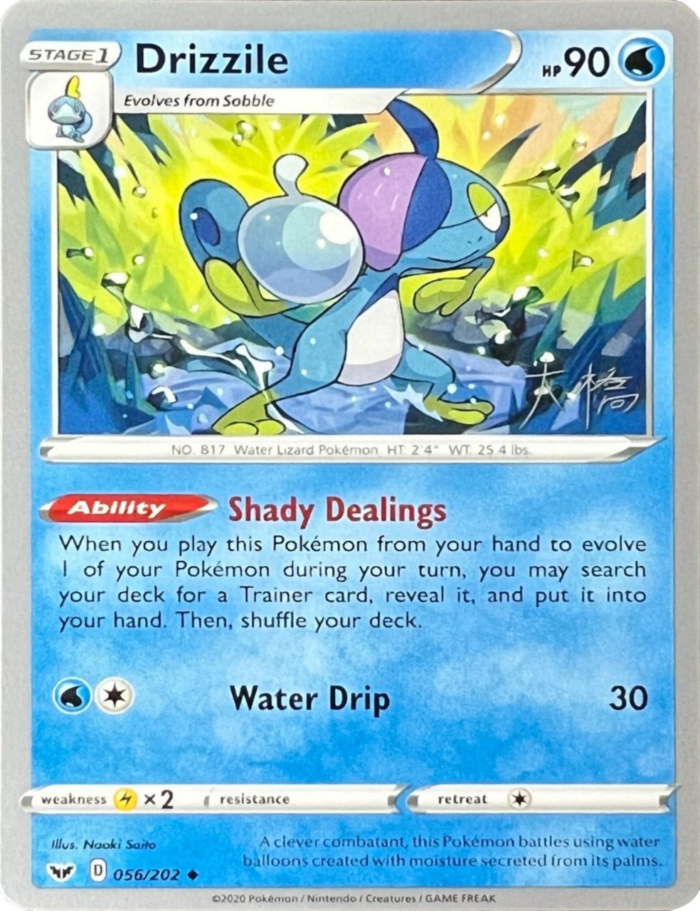 Drizzile (056/202) (Ice Rider Palkia - Rikuto Ohashi) [World Championships 2022]