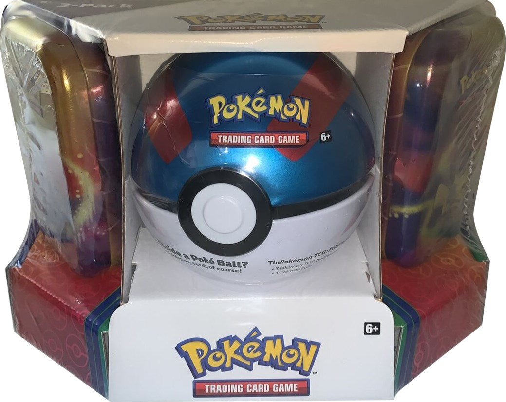 3-Pack (Kanto Power Mini Tins/Great Ball)