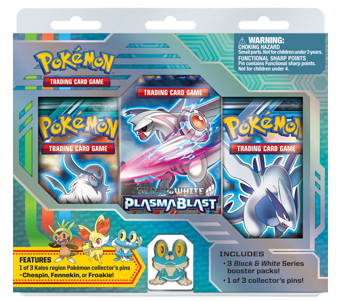 Collector's Pin 3-Pack Blister (Froakie)