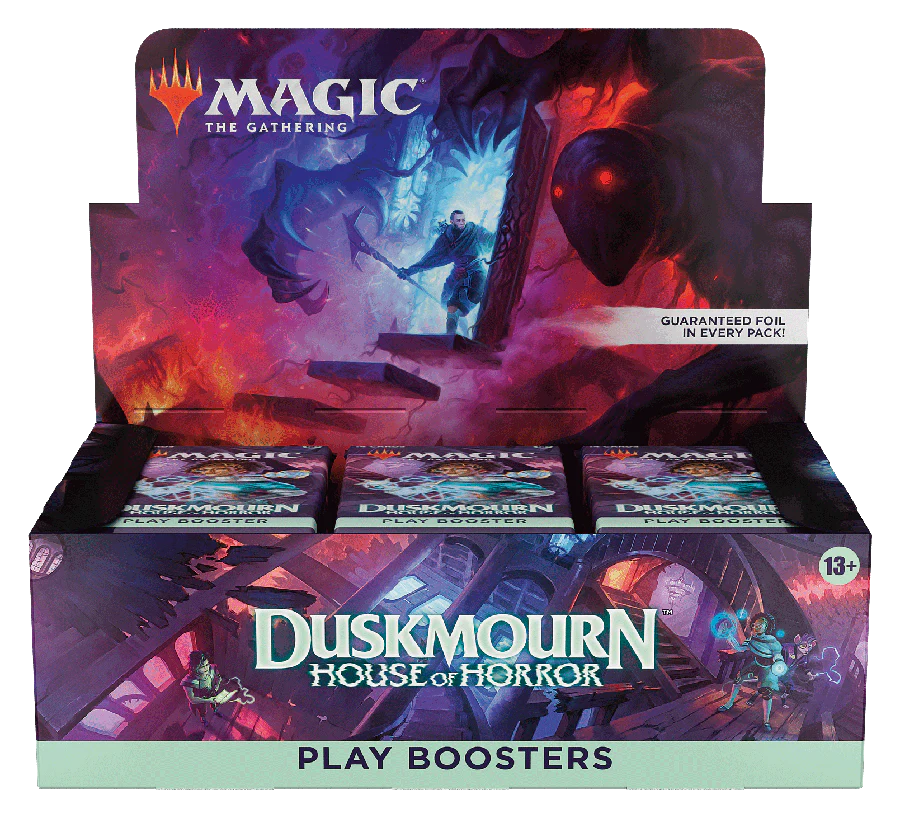 Magic the gathering Duskmourn: House of Horror - Play Booster Display