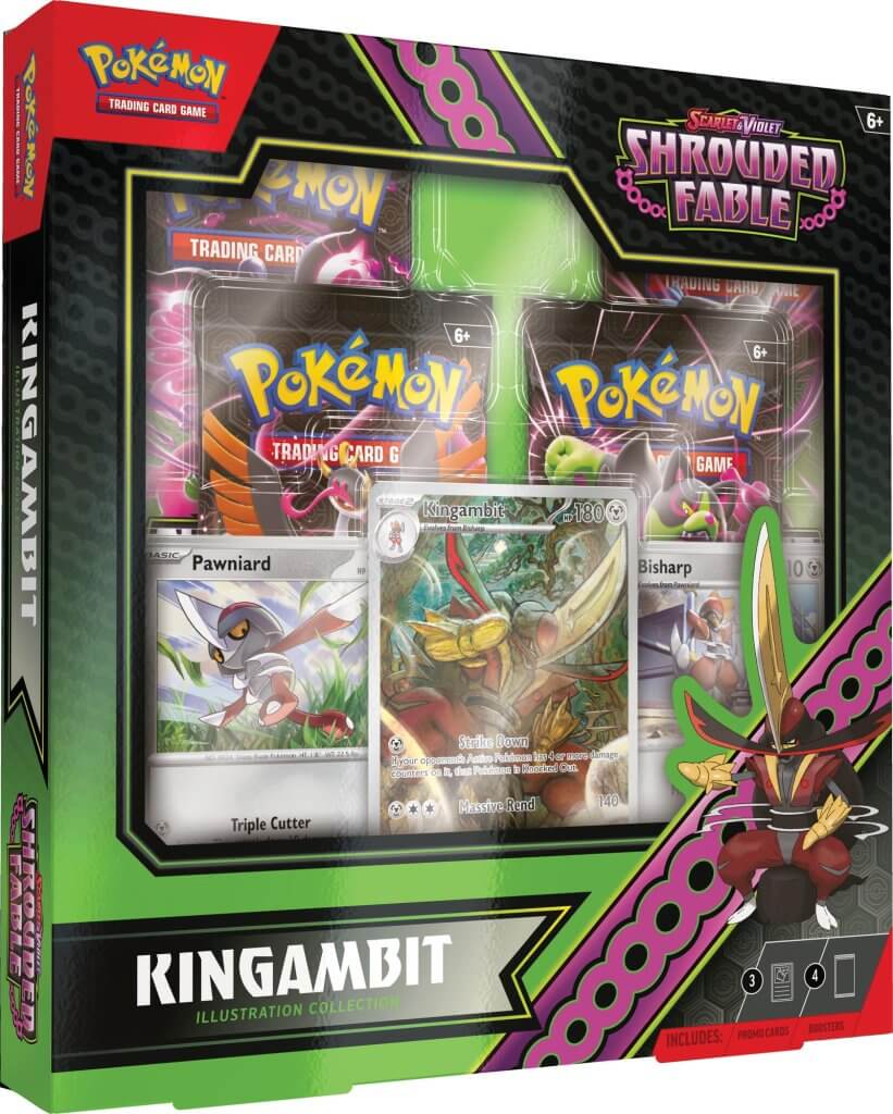 Pokemon Scarlet & Violet: Shrouded Fable Kingambit Illustration Collection