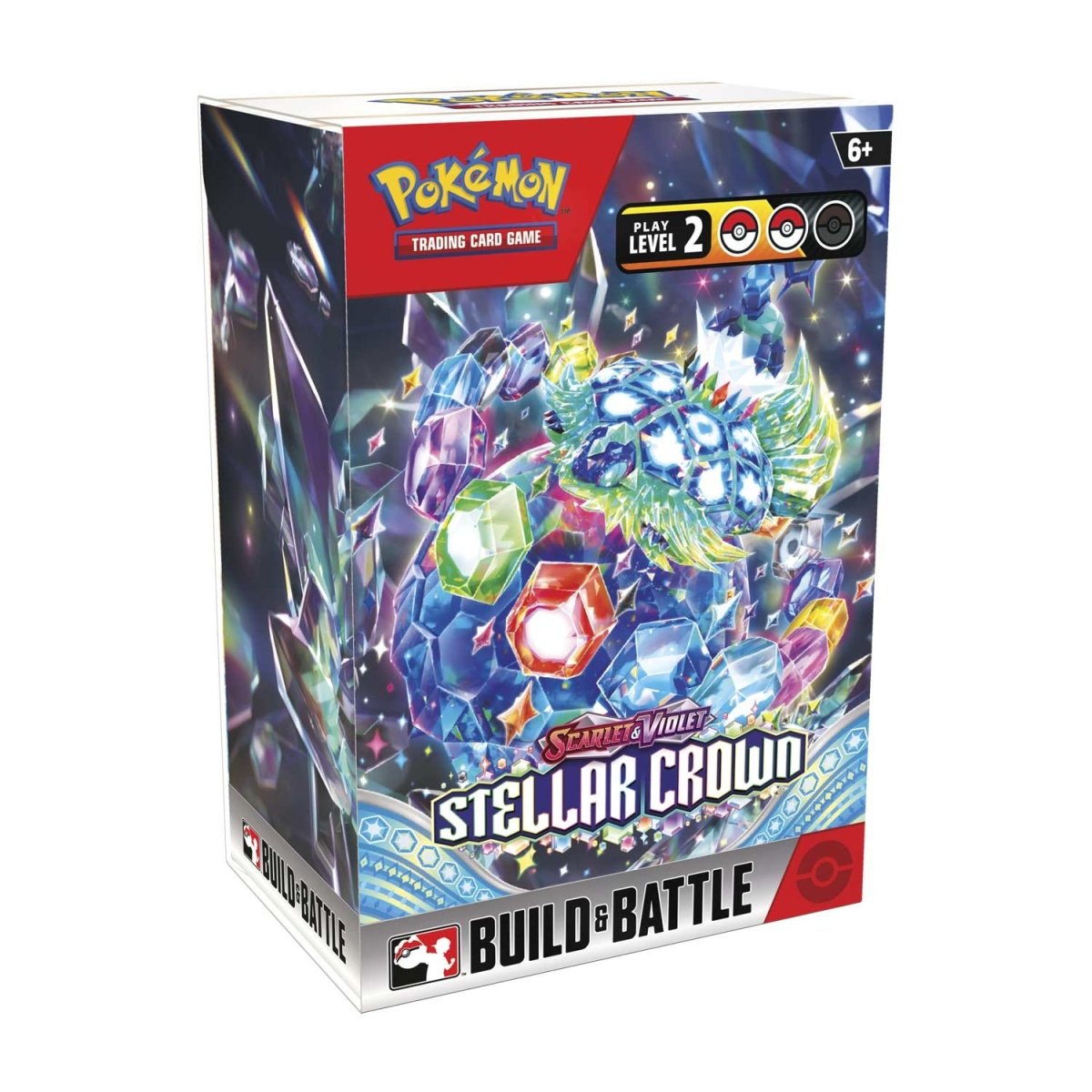 Pokemon Scarlet & Violet Stellar Crown Build & Battle box