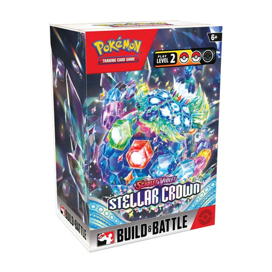 Pokemon Scarlet & Violet Stellar Crown Build & Battle box