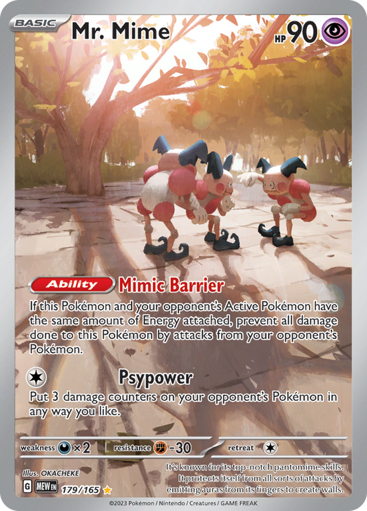 Mr. Mime (179/165) [Scarlet & Violet 151]