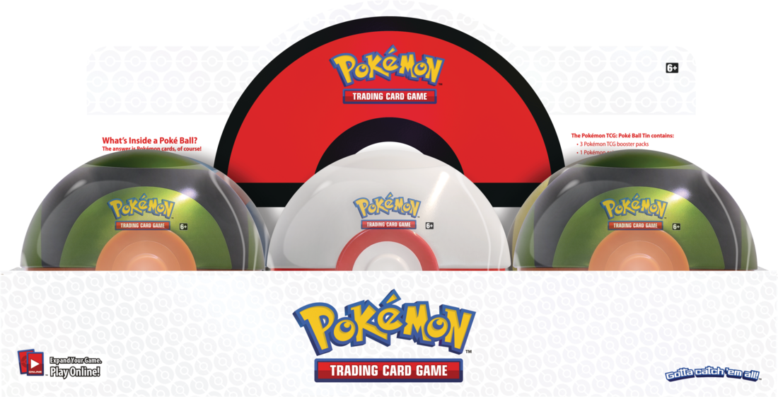 Poke Ball Tin Display (Summer 2020)