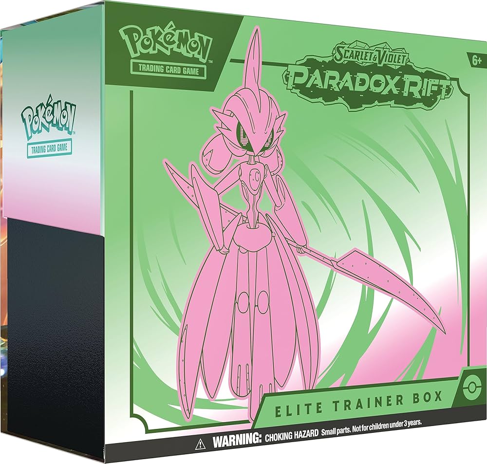 Pokemon Scarlet & Violet Paradox Rift Iron Valiant Elite Trainer Box